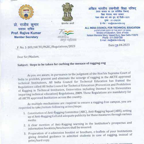 Anti Ragging